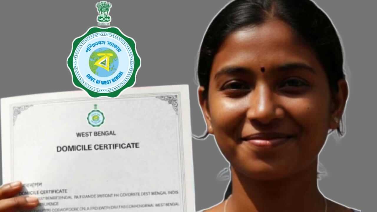 WB Domicile Certificate Online Application process